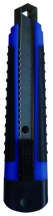 <p>Professioneel afbreekmes met een lemmet van 18mm<br />Automatische blokkering<br />RVS mesgeleider<br />Incl. 3 sterke SK5 mesjes<br />Rubber grip</p>
<p>verpakking 10 stuks</p>